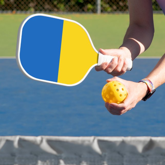 Ukraine Flag Pickleball Paddle (Insitu)