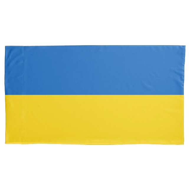Ukraine flag pillowcase (Front)