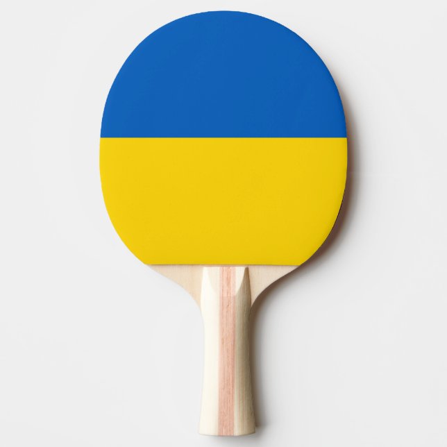 Ukraine Flag Ping Pong Paddle (Front)