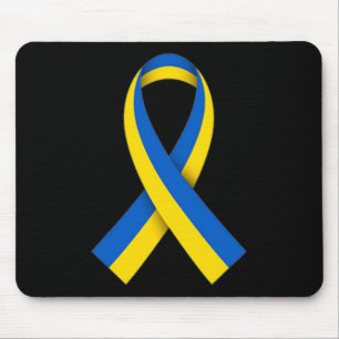 Ukraine Flag Pocket Ribbon Ukrainian Flag Mouse Pad
