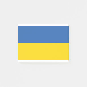 UKRAINE-FLAG POST-IT NOTES