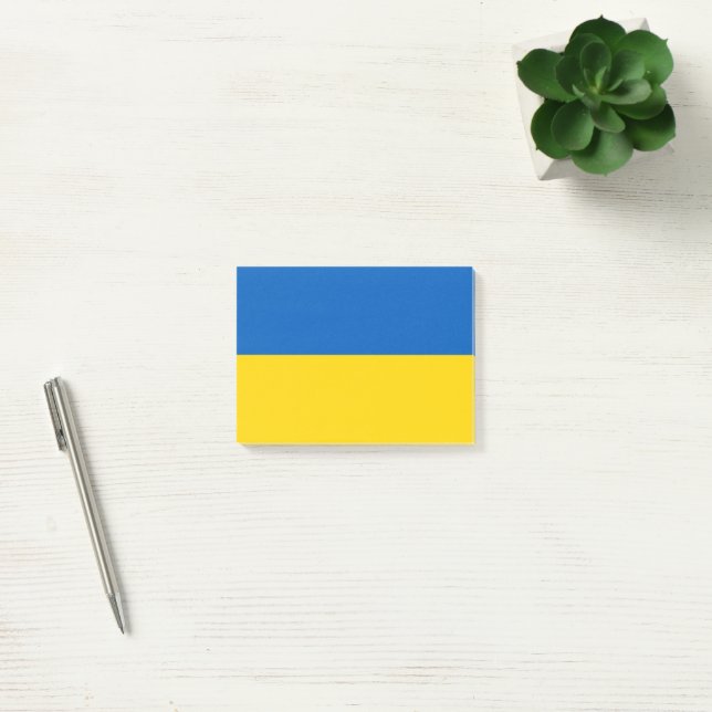 Ukraine flag post-it notes (Office)