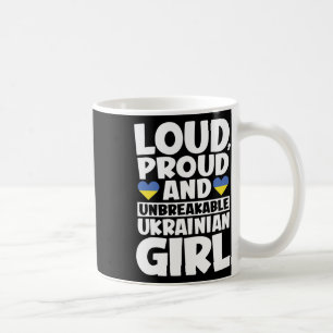 Ukraine Flag Proud Ukrainians Men And Women  Coffee Mug