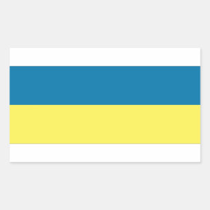 Ukraine Flag Rectangular Sticker