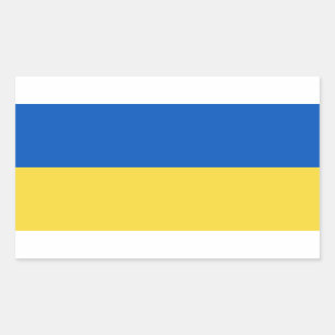 Ukraine Flag Rectangular Sticker