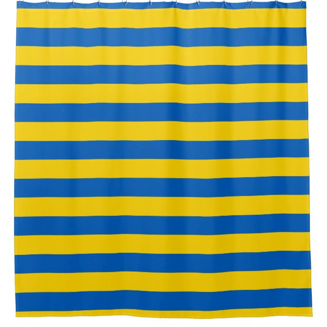 Ukraine Flag Shower Curtain (Front)