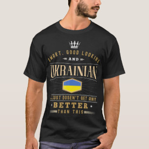 Ukraine Flag Souvenirs for Ukrainians Men & Women T-Shirt