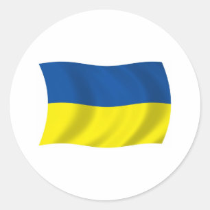 Ukraine Flag Sticker