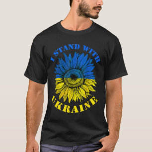 Ukraine Flag Sunflower Vintage Shirt Ukrainian Sup