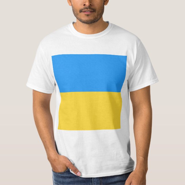 Ukraine flag T-Shirt (Front)