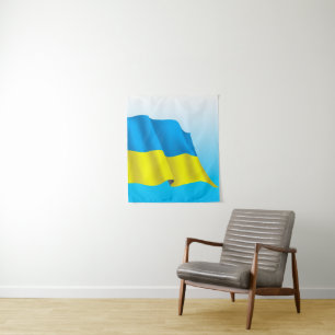 Ukraine Flag Tapestry