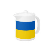 Ukraine Flag Teapot (Right)