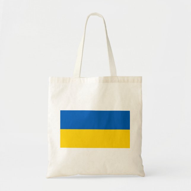 Ukraine Flag Tote Bag (Front)
