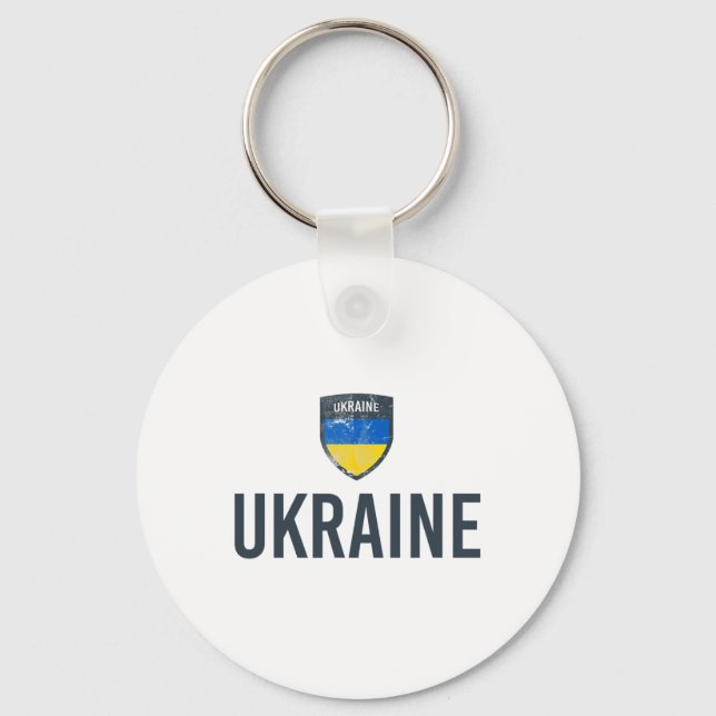 Ukraine Flag - Ukrainian Flag - Ukraine 1  Key Ring (Front)
