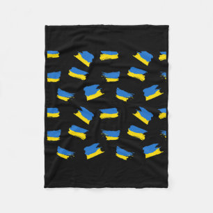 Ukraine Flag - Ukrainian Flag - Ukraine Fleece Blanket