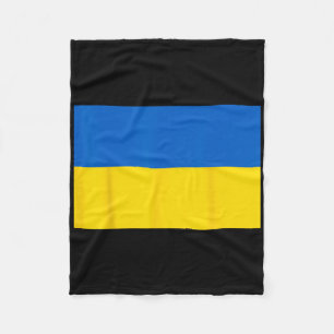 Ukraine Flag Ukrainian Pride Patriotic Flag Of Ukr Fleece Blanket