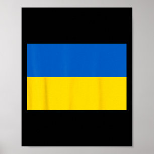 Ukraine Flag Ukrainian Pride Patriotic Flag Of Ukr Poster