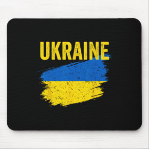Ukraine Flag Ukrainian Shirt Mouse Pad