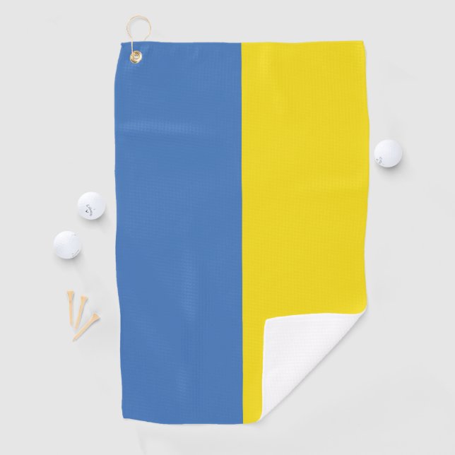 Ukraine Flag, Ukrainian Slava Ukraini Слава Україн Golf Towel (InSitu)