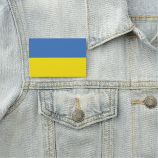Ukraine Flag, Ukrainian Slava Ukraini Слава Україн Name Tag