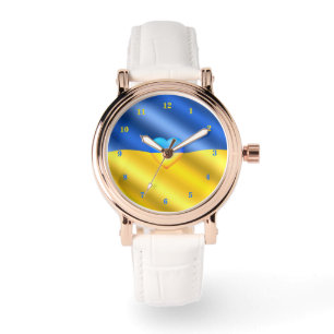 Ukraine Flag Watch Heart - Freedom