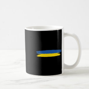 Ukraine Flag With Colours Blue And Yellow No War P Coffee Mug