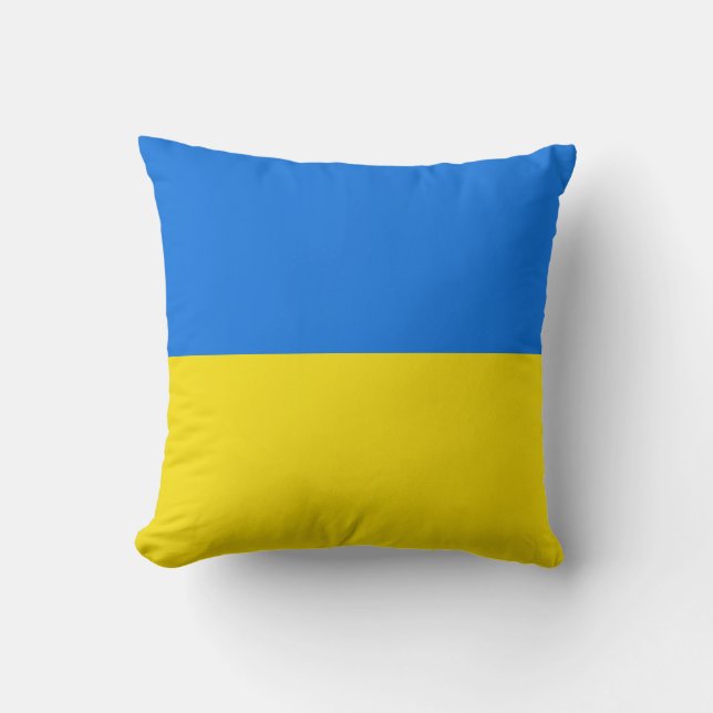 Ukraine Flag x Flag Pillow (Front)
