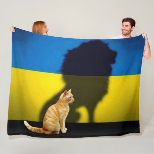UKRAINE FLEECE BLANKET