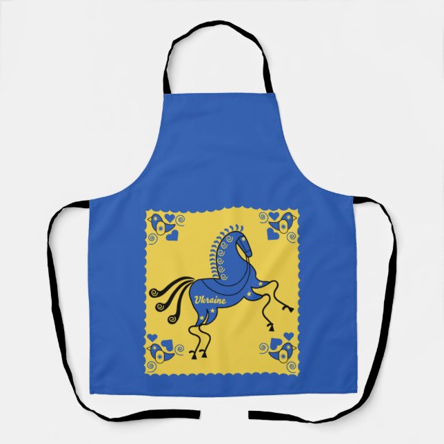 Ukraine Folk Art   Apron (Front)