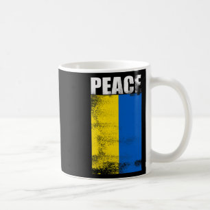 Ukraine For Men Flag Peace Stand With Unkrainian Coffee Mug