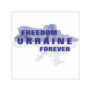 Ukraine Forever Freedom Self-inking Stamp