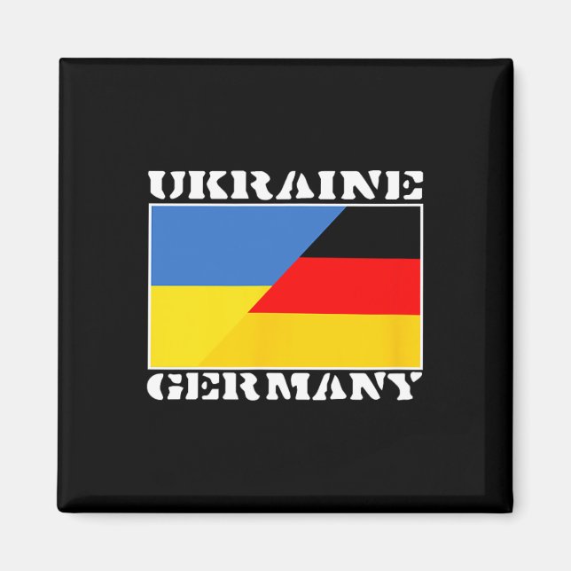 Ukraine Germany  Magnet (Front)