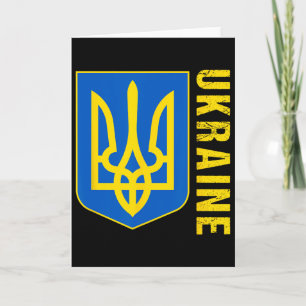 Ukraine Gift Flag Ukraini Kyiv Ukrainian Ukrajina Card
