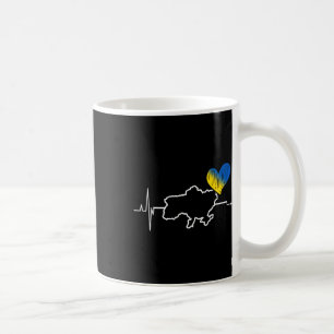 Ukraine Gift Flag Ukraini Kyiv Ukrainian Ukrajina  Coffee Mug