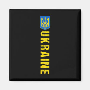 Ukraine Gift Flag Ukraini Kyiv Ukrainian Ukrajina Magnet