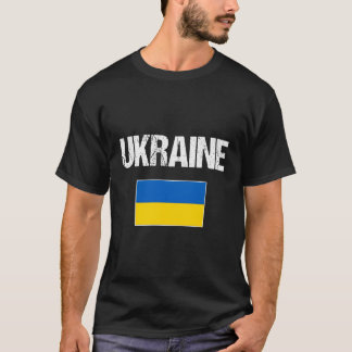 Ukraine Gift Ukrainian Flag T-Shirt