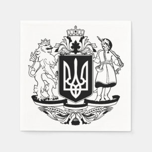 Ukraine Greater coat of arms Napkin
