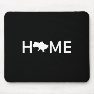 Ukraine Home Country Love Outline Silhouette Europ Mouse Pad