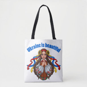 Ukraine is beautiful tote bag