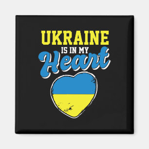 Ukraine Is In My Heart Proud Ukrainian Traveler Va Magnet
