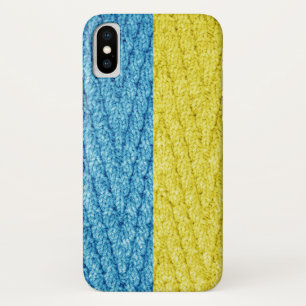 Ukraine knitted flag iPhone x case
