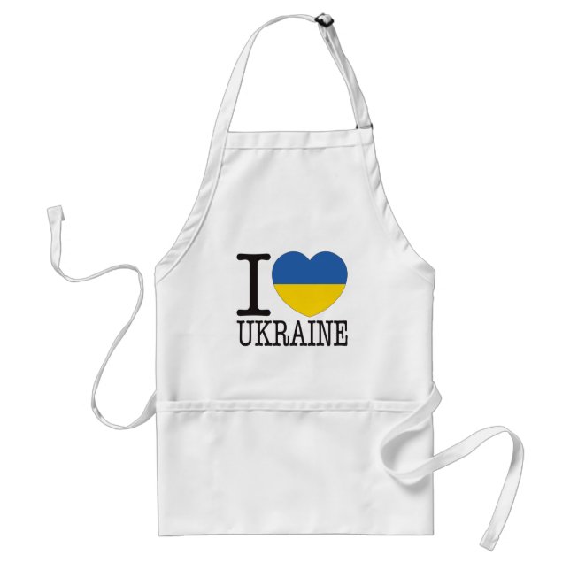 Ukraine Love v2 Standard Apron (Front)