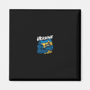 Ukraine Lover - Typical Ukrainian Vacation Souveni Magnet