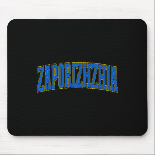 Ukraine Lovers Patriotic Proud Ukrainian Zaporizhz Mouse Pad