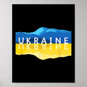 Ukraine Mountain Reflections - Ukrainian Nature So Poster