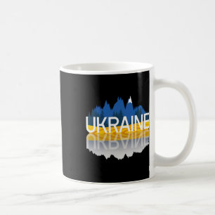 Ukraine Mountain Reflections Ukrainian Nature Souv Coffee Mug