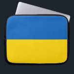 Ukraine National Flag Laptop Sleeve<br><div class="desc">Ukraine National Flag Neoprene Laptop Sleeve - 10-inch</div>