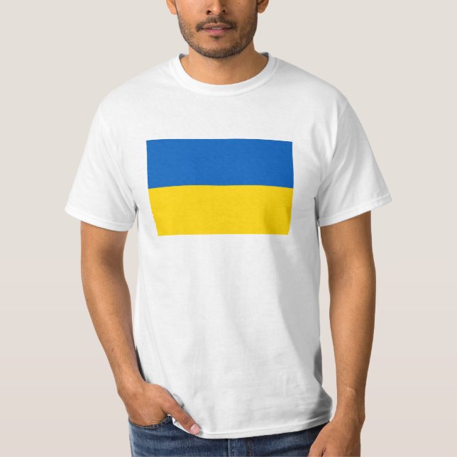 Ukraine National Flag T-Shirt (Front)