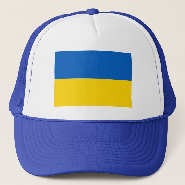 Ukraine National Flag TRUCKER HAT (Front)