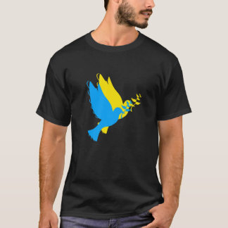 Ukraine Peace Doves I Stand With Ukraine T-Shirt